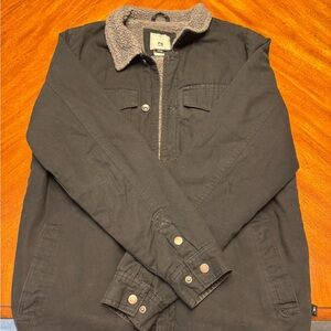 O'Neill Black Sherpa-Lined Jacket